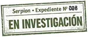 Sello del expediente de Serpion Nº 008 en investigación