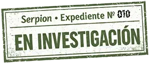 Sello que abre y pone en investigaci&oacute;n el expediente 010 de Serpion
