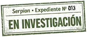Sello de Serpion Expediente 013 marcado en investigación