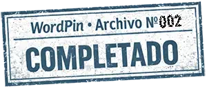 Imagen de un sello que representa el archivo de WordPin 002 COMPLETADO