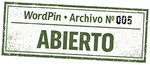 Sello de archivo abierto de WordPin 005