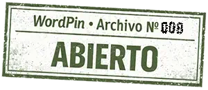 Representa un sello en estado abierto del archivo de WordPin 008