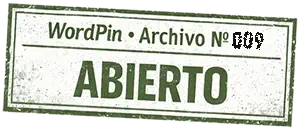 Sello del archivo 009 marcado como abierto